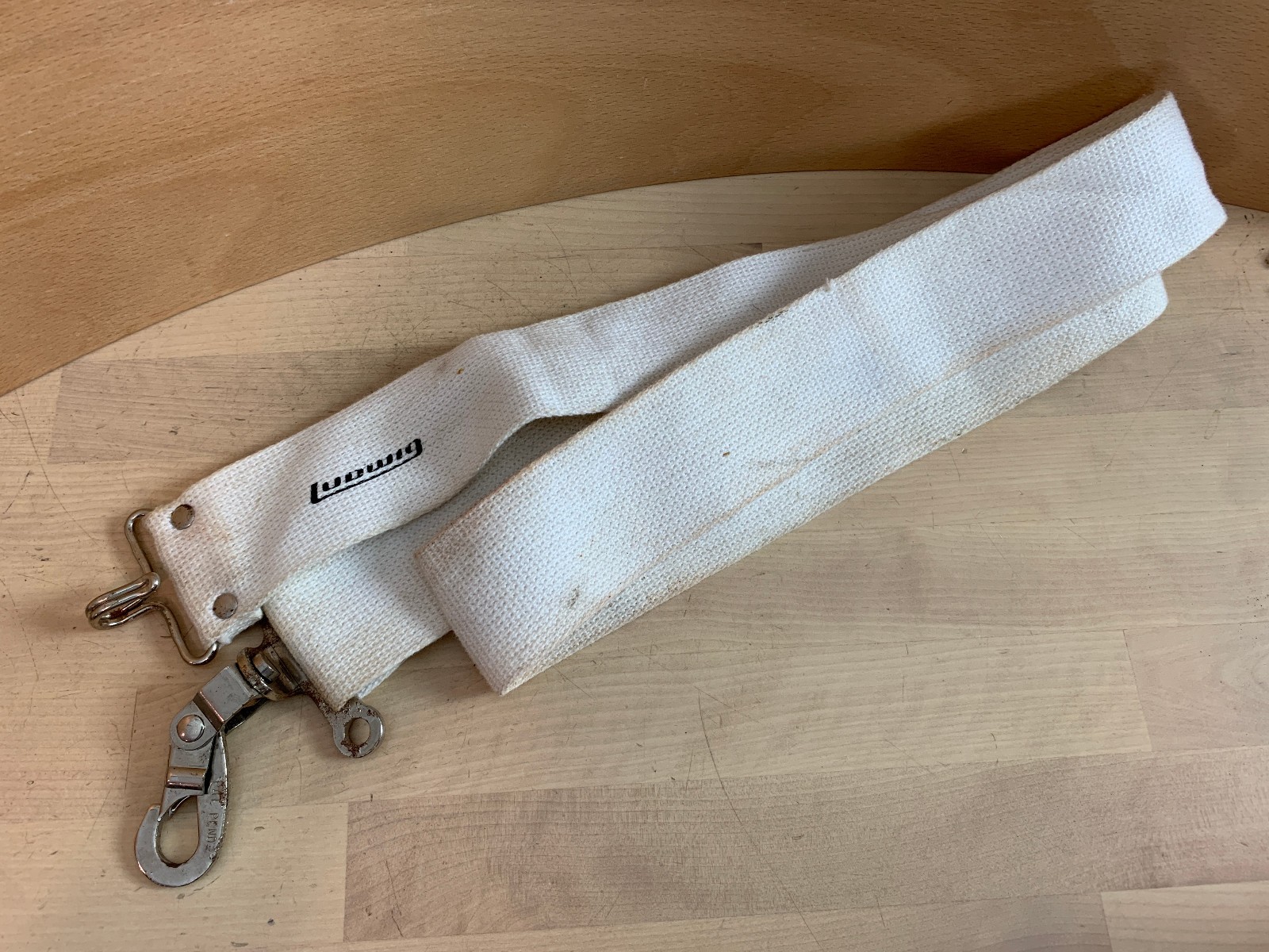 LUDWIG Marching Snare Drum SLING STRAP Harness Carrier Holder Part 70s 80s Vtg