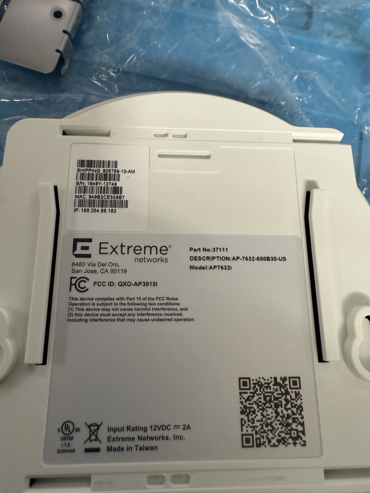 Extreme AP-7632-680B30-US Indoor Access Point