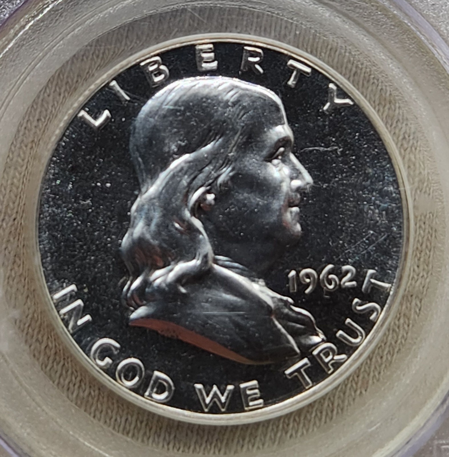 WPCoins ~ 1962 PCGS PR-66 50 cent Franklin