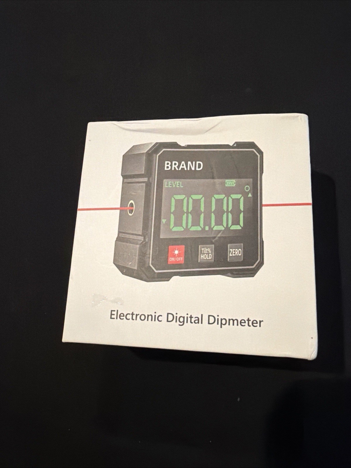 NEW Digital Dipmeter Electronic Level with Magnetic Angle meter Laser level #48