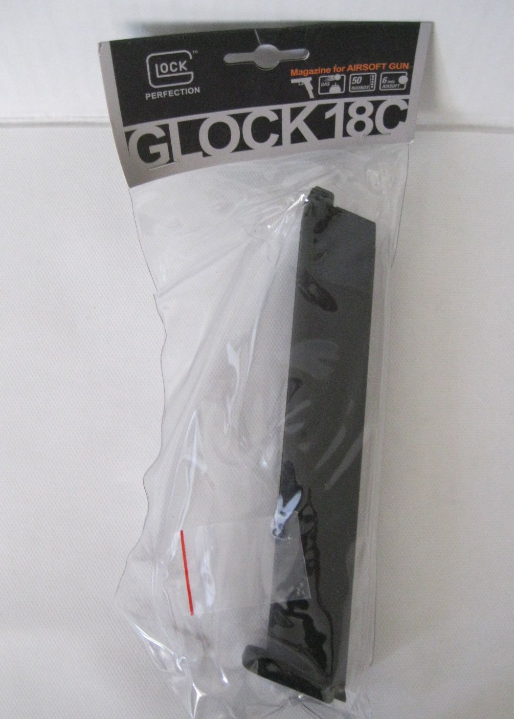 Umarex 50 Round Extended Magazine for Glock G18C Gen3 GBB 6mm BB Airsoft Pistol