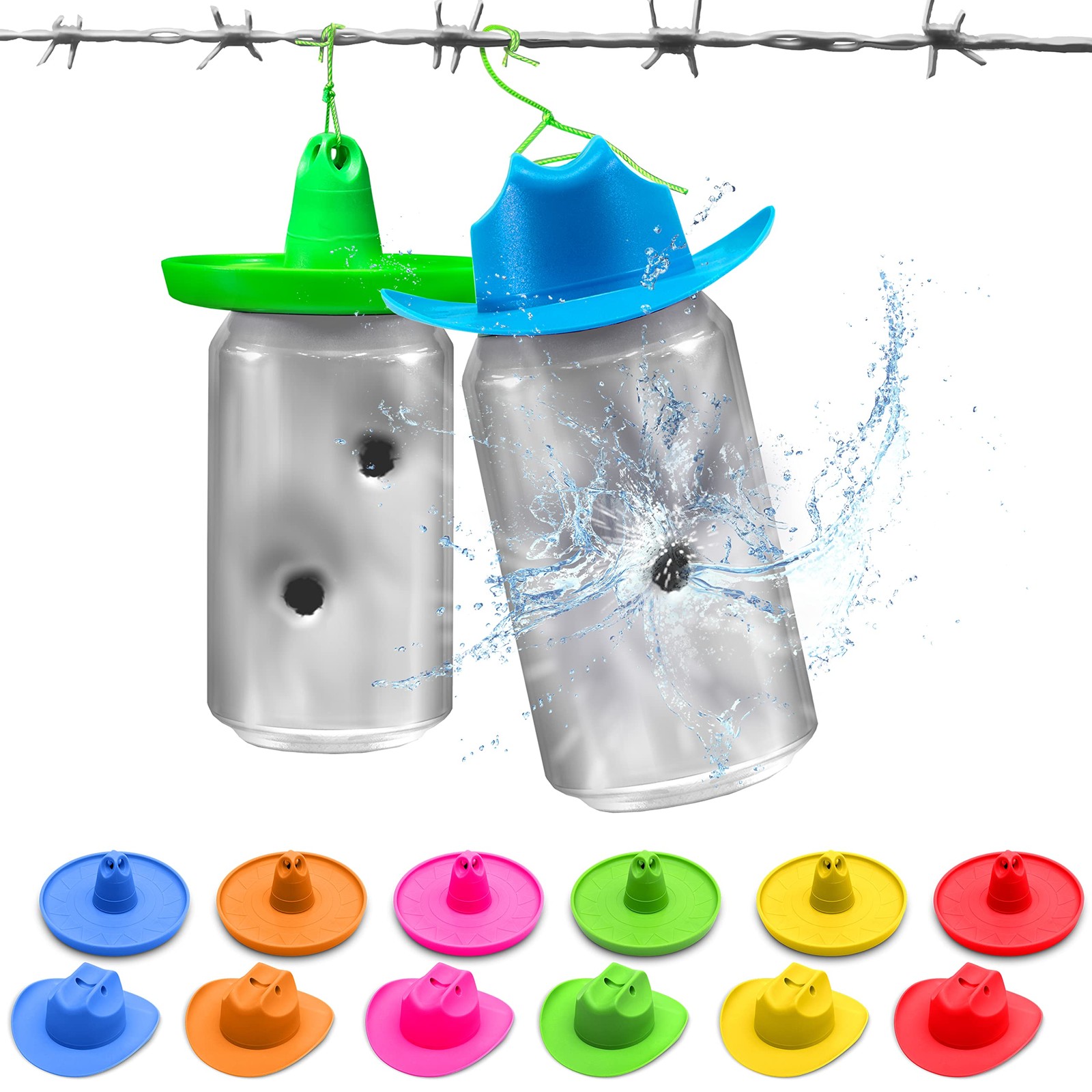Gosports Outdoors Blast Hat Shooting Target Hangers 12 - Cans Into Hanging