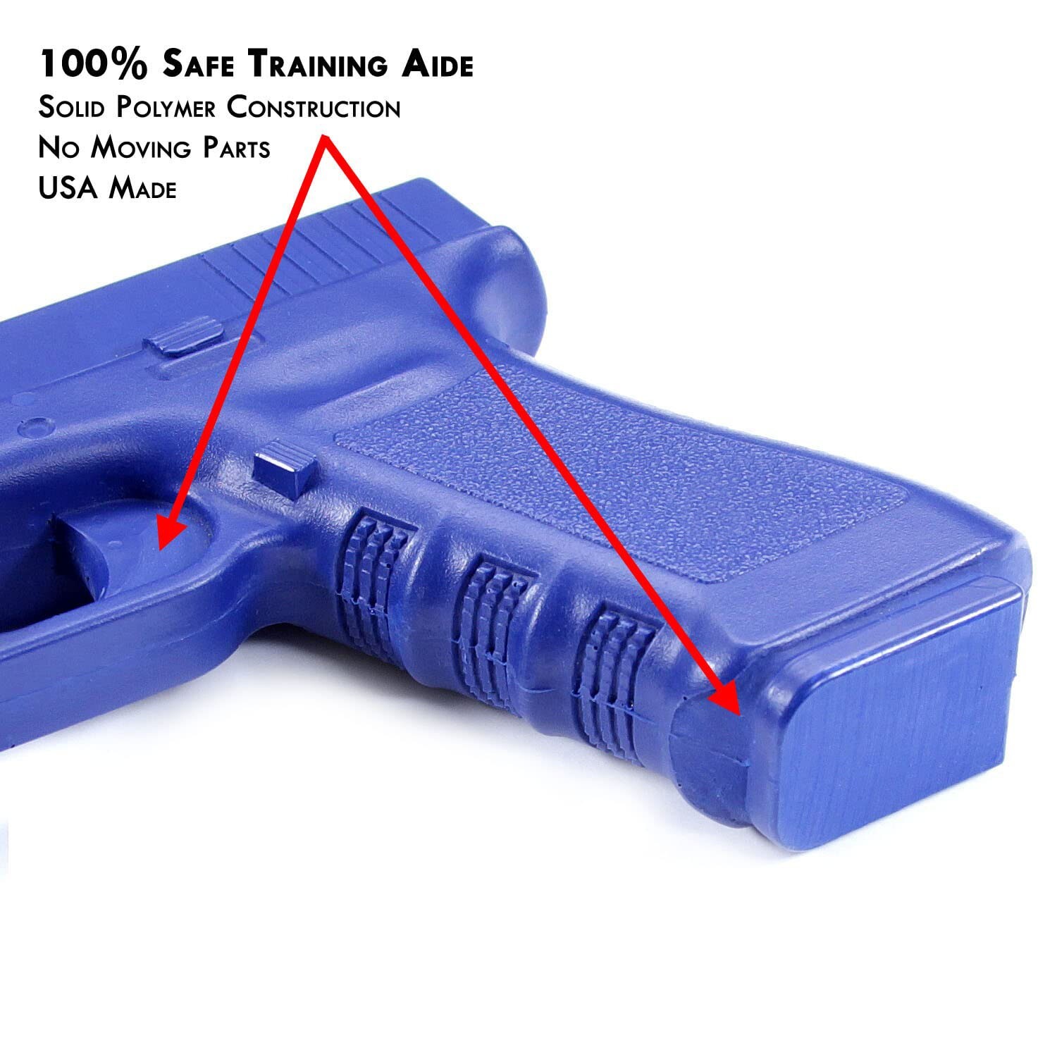 Blue Training Prop for SIG P365 - Solid Resin - Not a Gun