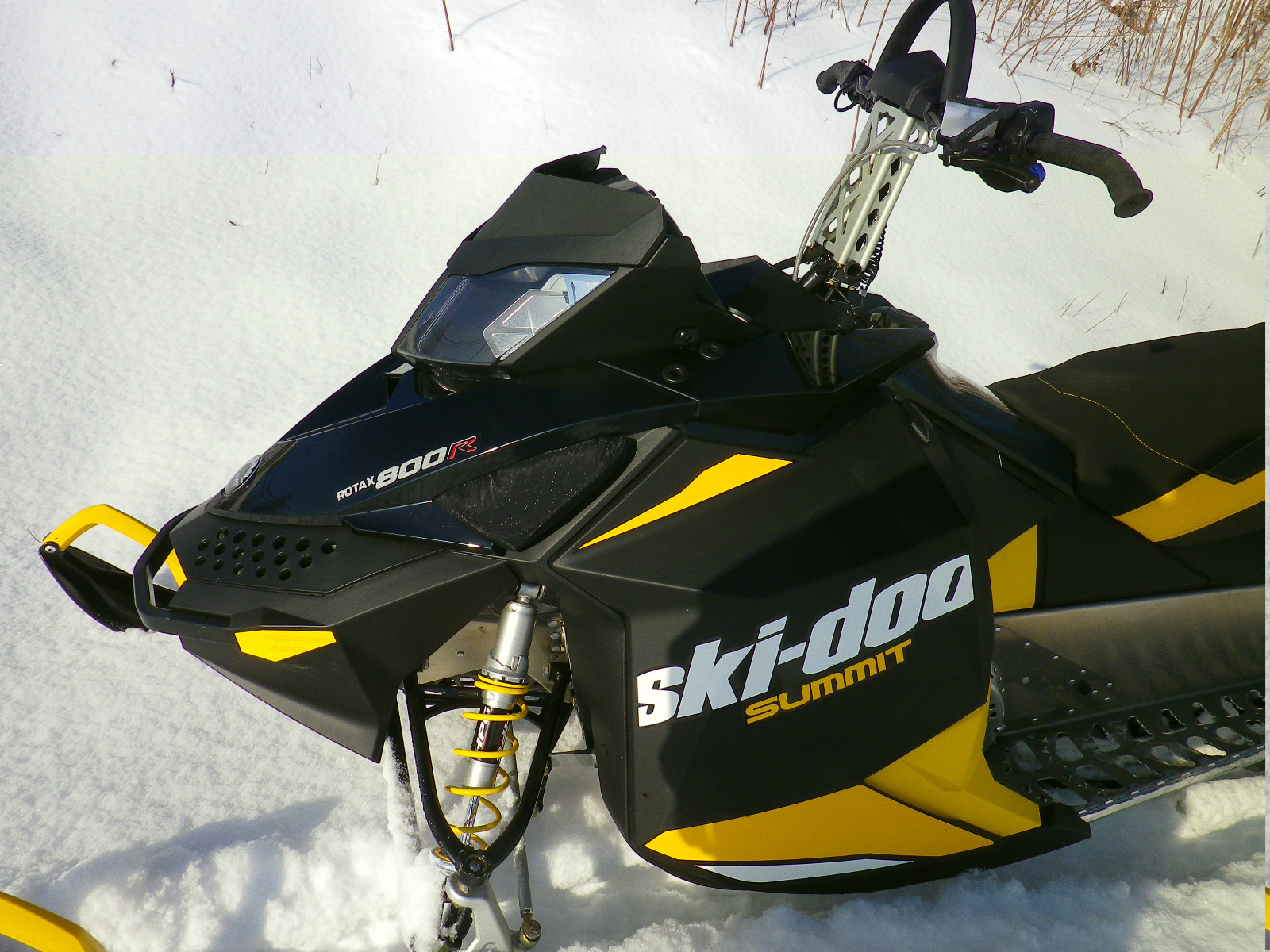 ski-doo rev-xp rev xp renegade mxz summit low windshield flat black rev xp