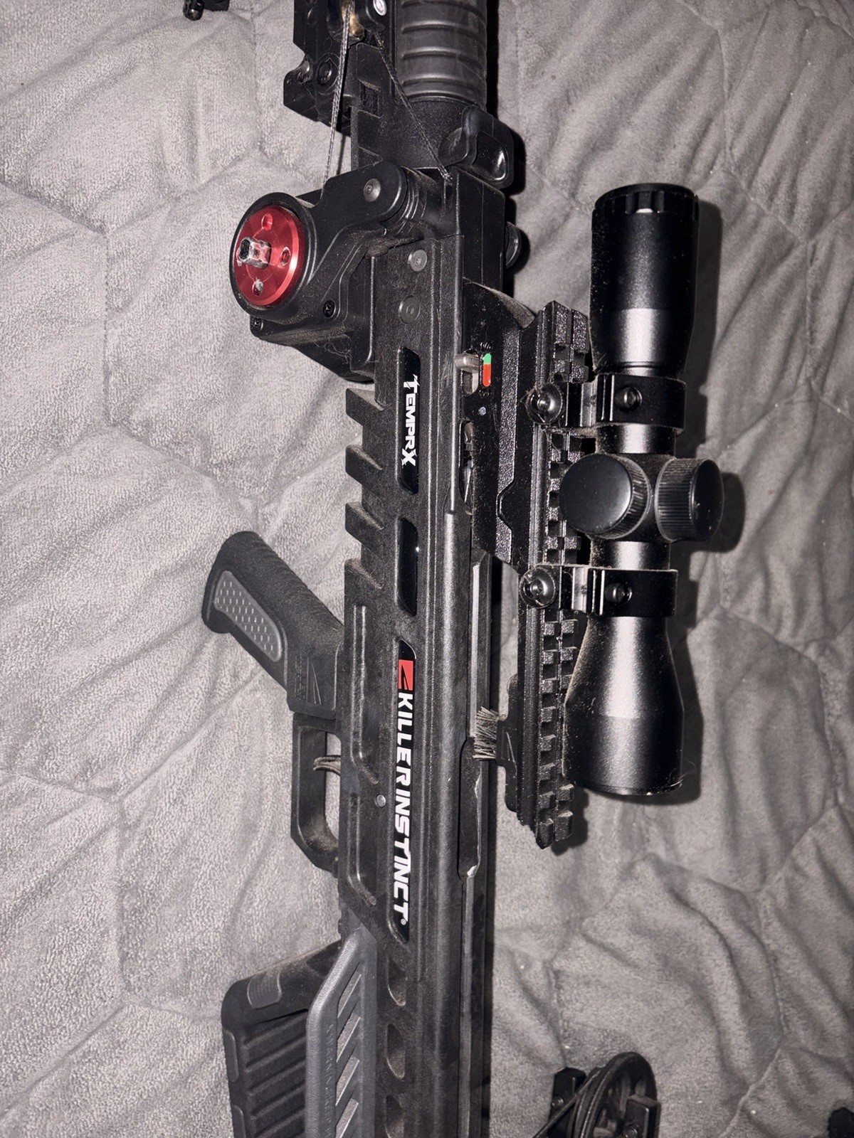 Killer Instinct Temprx Crossbow with Scope, Black