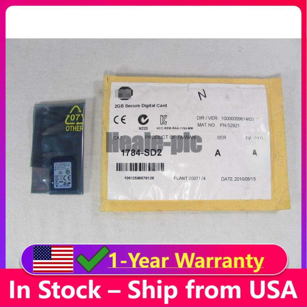 1784-SD2 ControlLogix Secure Digital Card Brand New AB Sealed 1784SD2