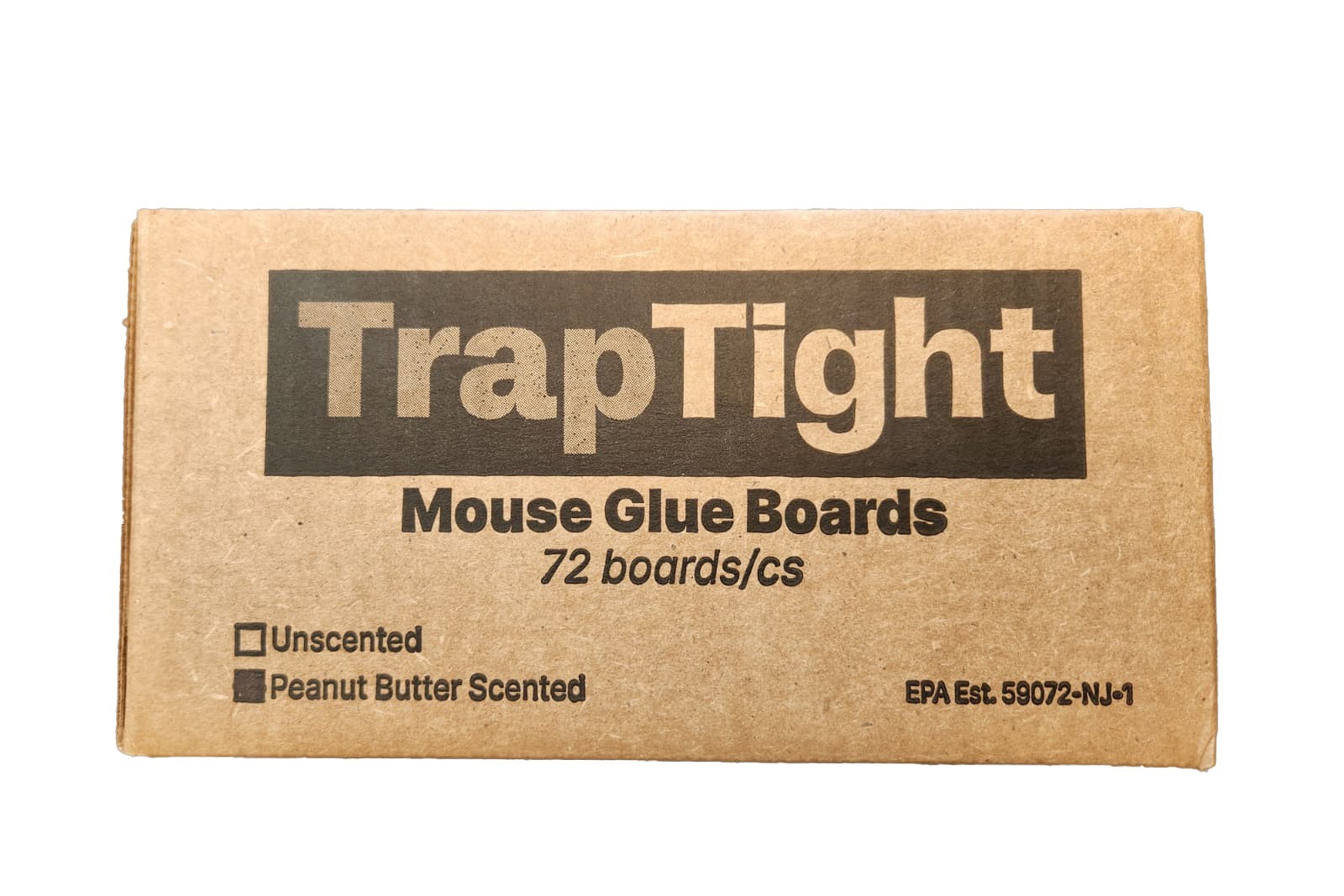 TrapTight Glue Boards for Mice, Rats, and Insects – Peanut Butter Scented