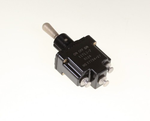 MS27734-27 MicroSwitch Toggle Switch 11TL1-7 SPDT