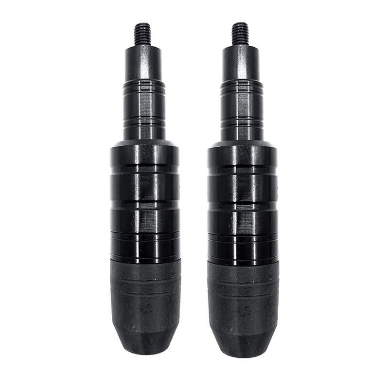 Pair Black Frame Sliders Falling Anti Crash Guard Protector For Kawasaki