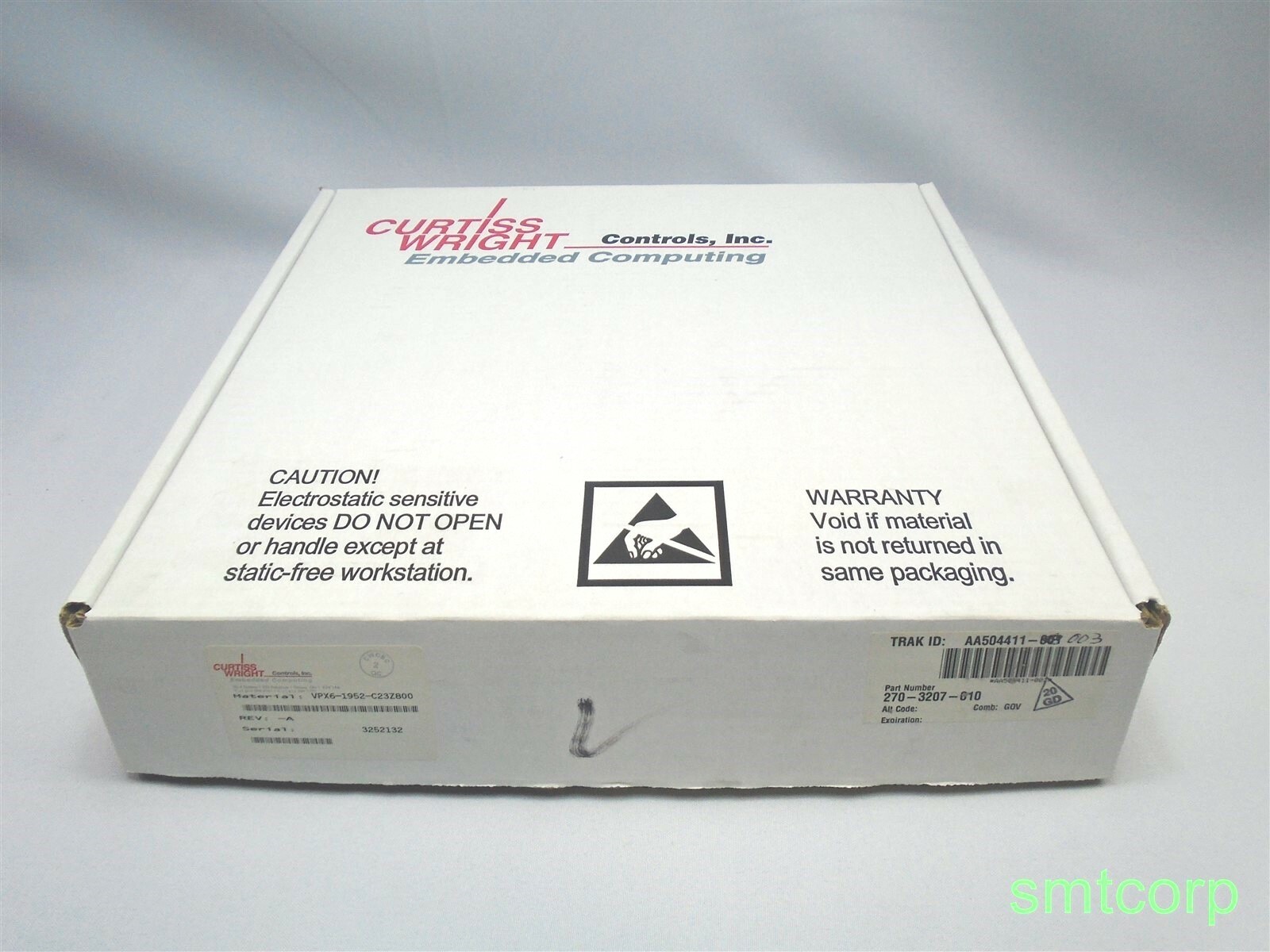 Curtiss Wright Controls VPX6-1952 6U VPX Intel® Core2 T9400 Single Computer