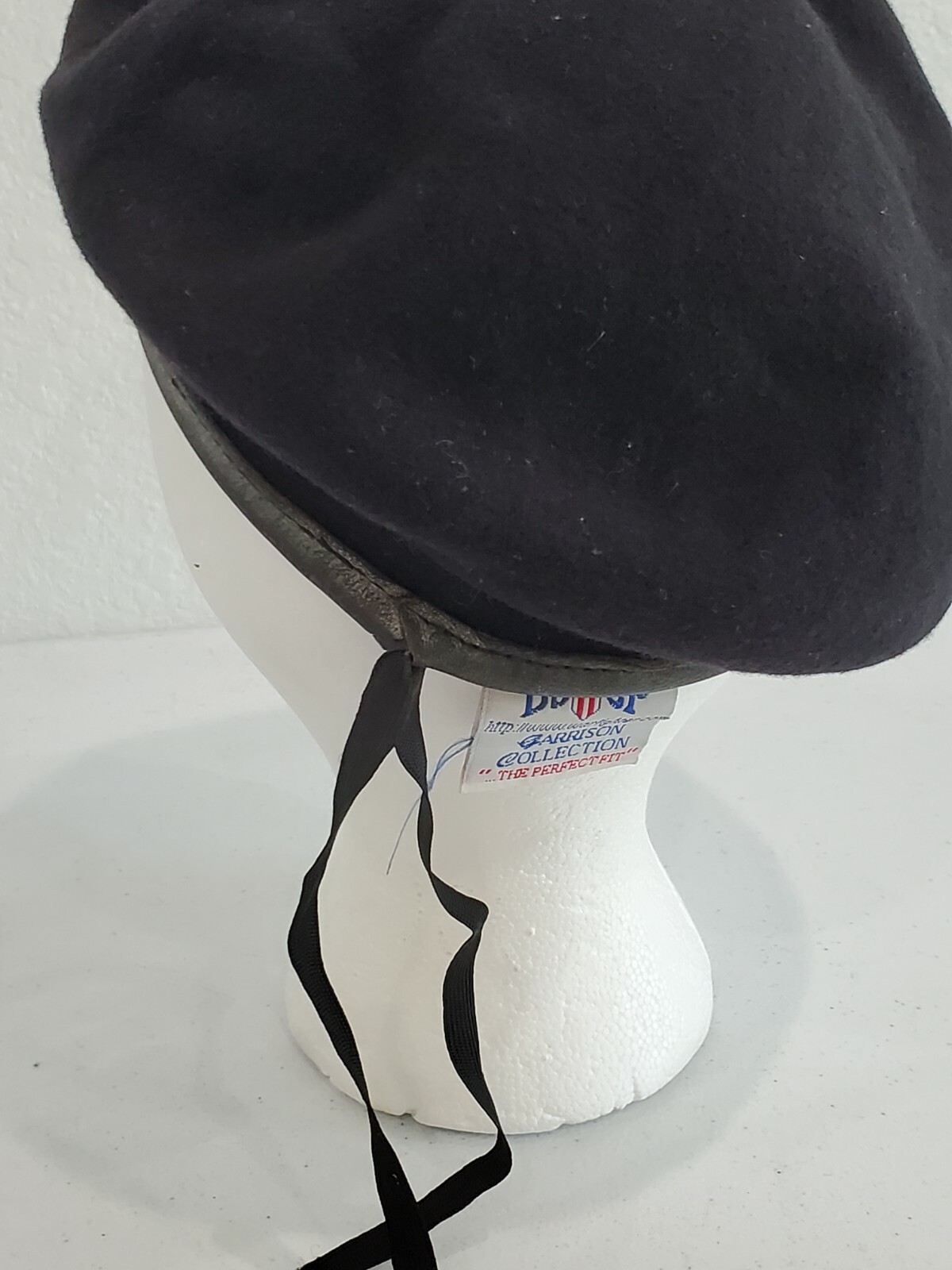USGI ARMY 100% WOOL BLACK BERET 6-3/4 HAT HEADGEAR COVER