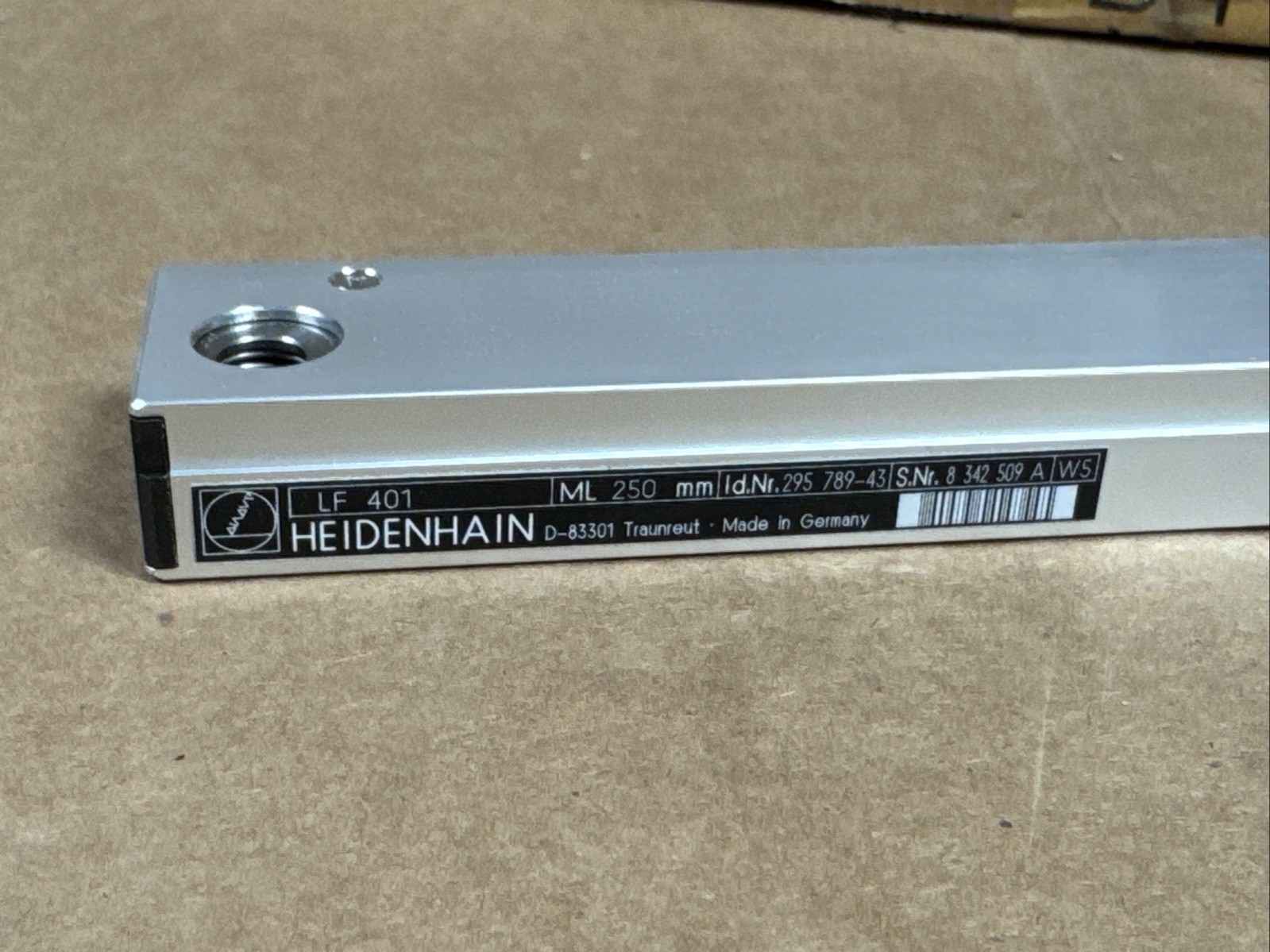 Heidenhain 295789-43 AE LF 401 250mm Linear Scale Encoder 296 585-01 FAST SHIP