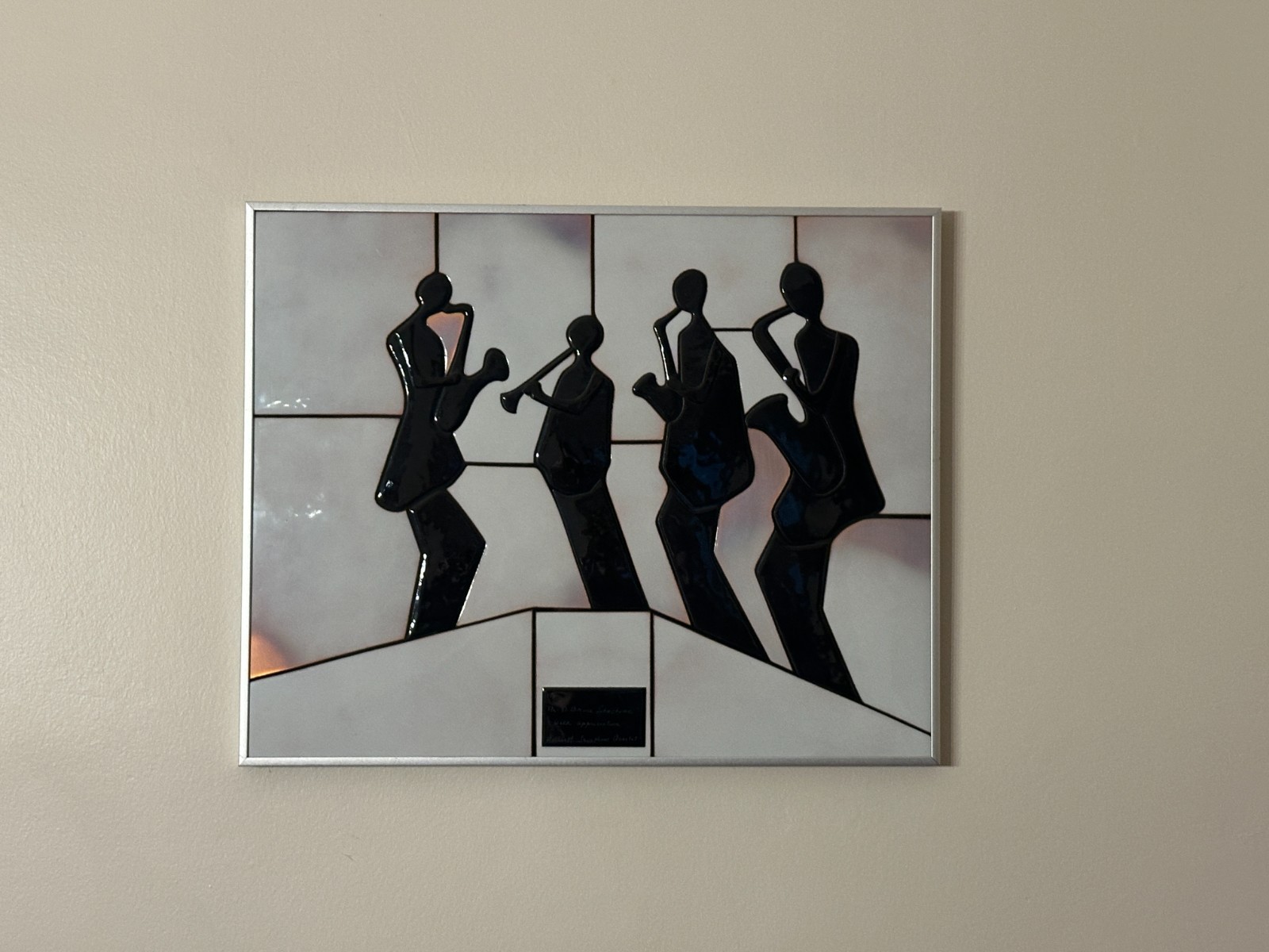 MCM SHIRLEY ROSENTHAL Buffalo NY Amherst Saxophone Quartet Master Enamel Copper