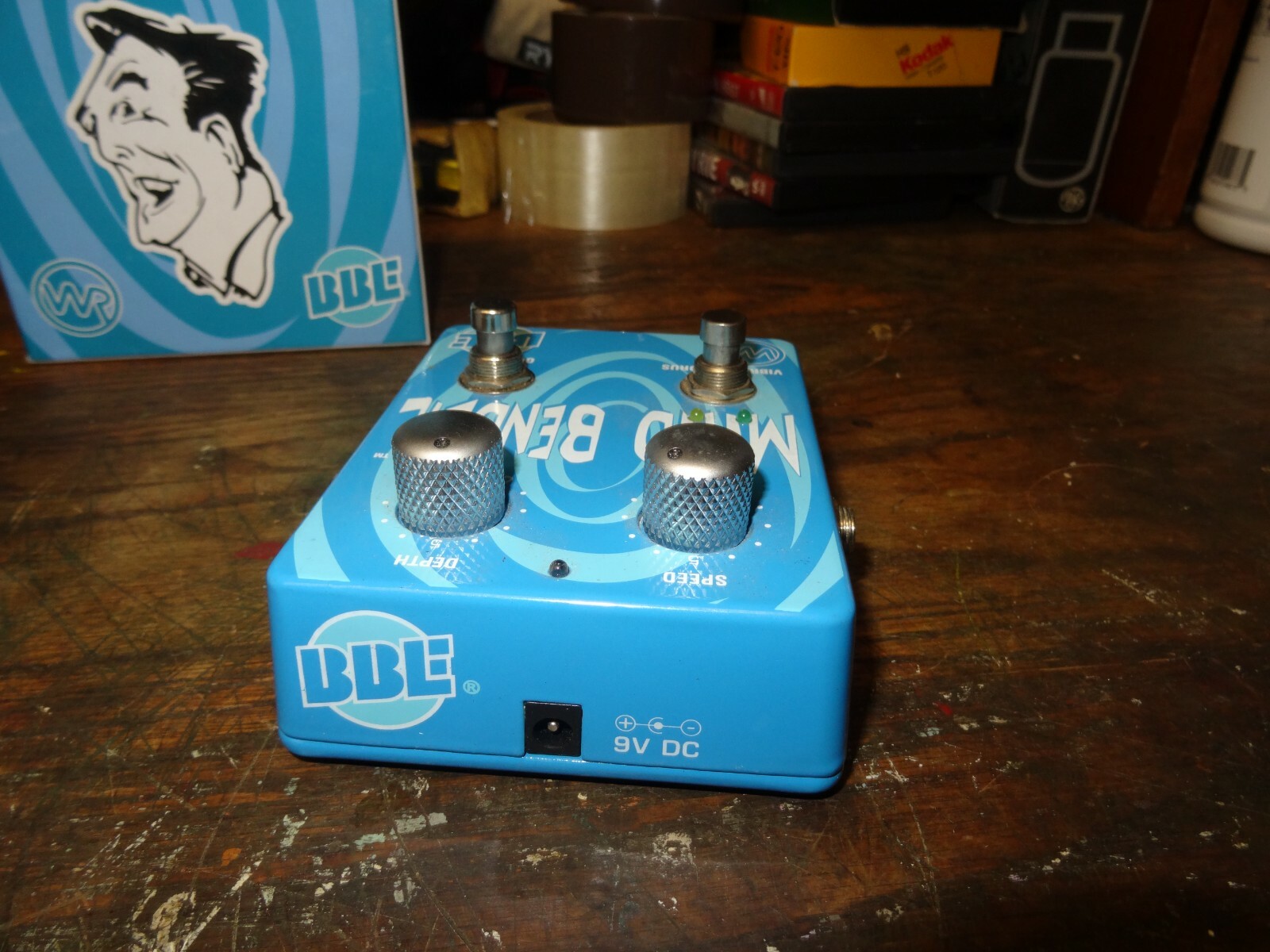 BBE Sound Mind Bender Analog Vibrato / Chorus Guitar Effect Pedal - New In Box