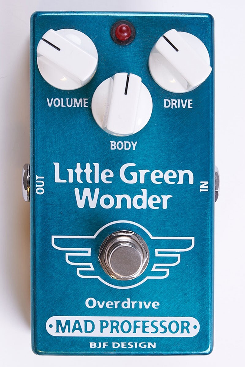 Mad Professor Little Green Wonder Overdrive Pedal - ORIGINAL BJF DESIGN - NEW!!