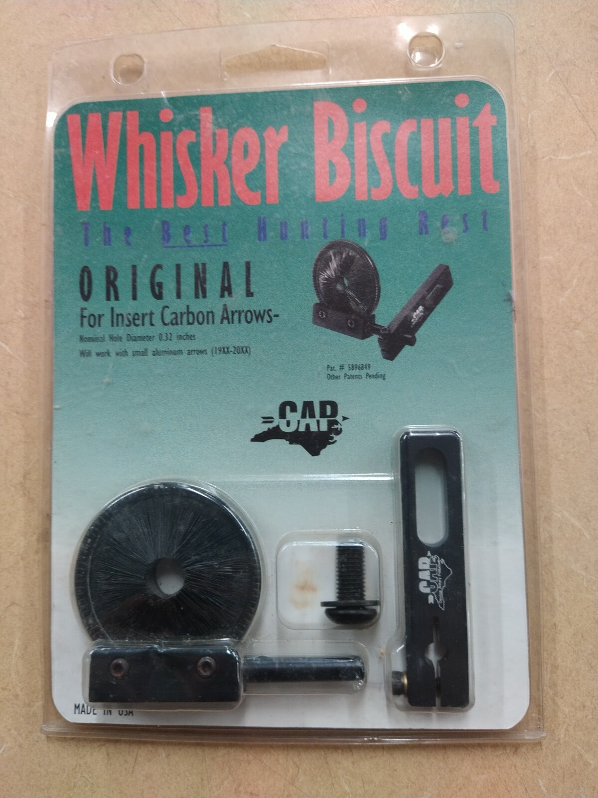 Carolina Archery Products Whisker Biscuit Rest