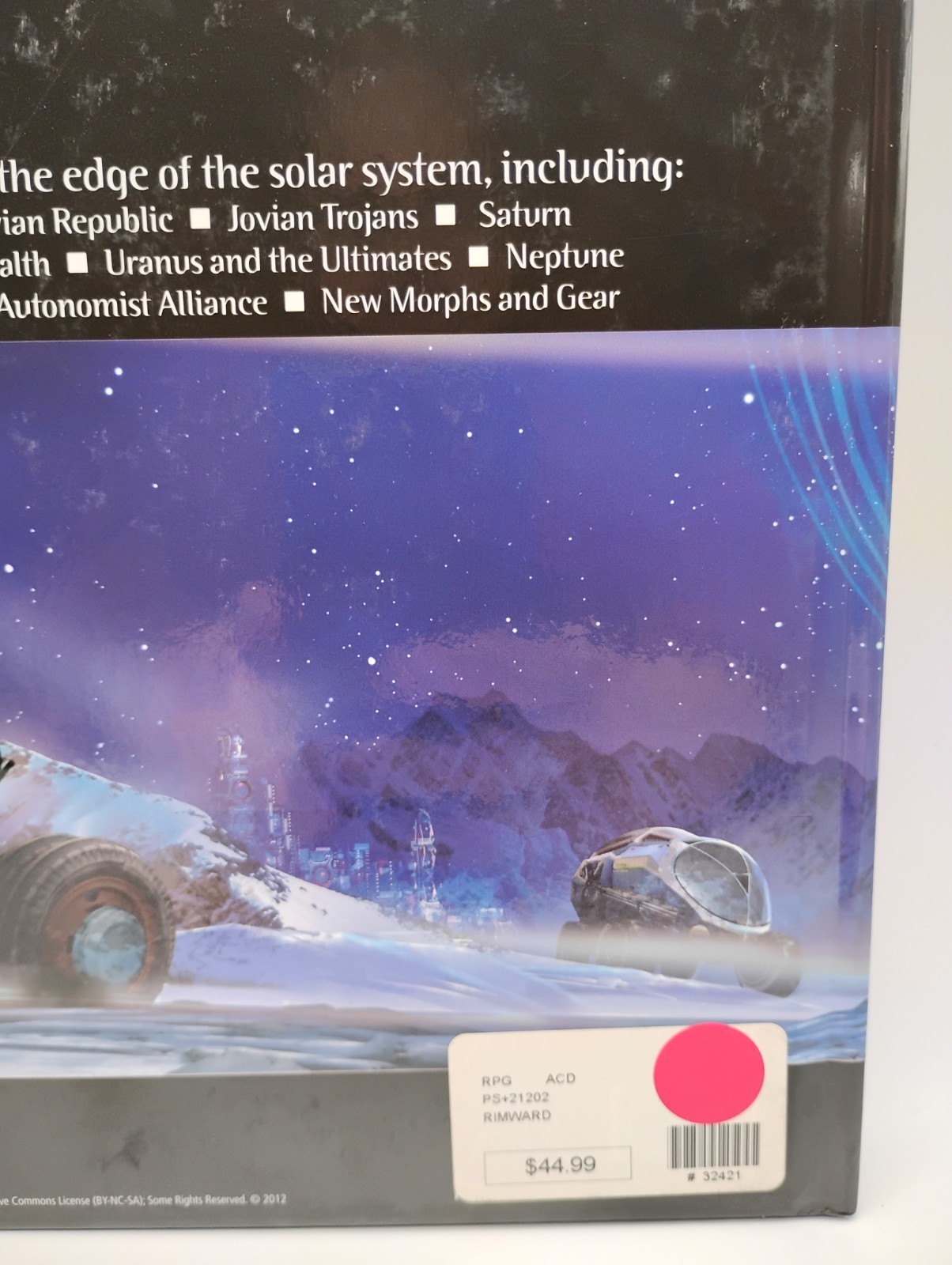 Eclipse Phase - Rimward Sourcebook *NEW*