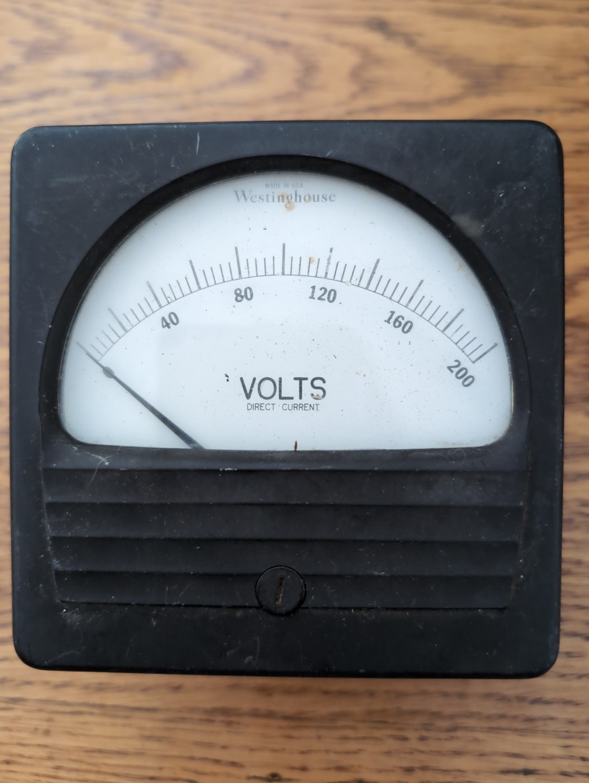 Vintage Westinghouse Voltmeter DC 200 USED
