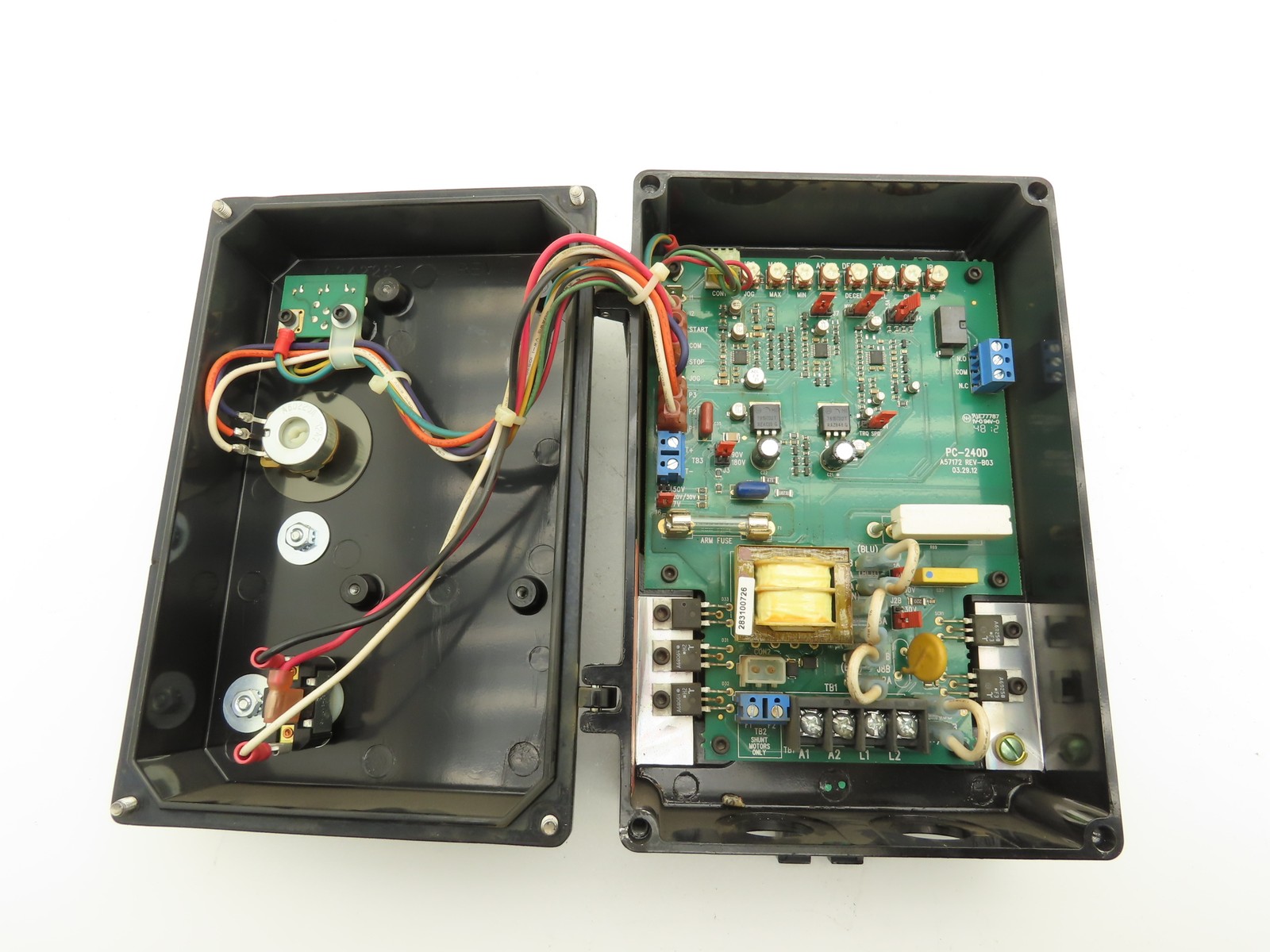 Baldor BC154 DC Motor Control 90-180VDC 1-2Hp 115/230V Input