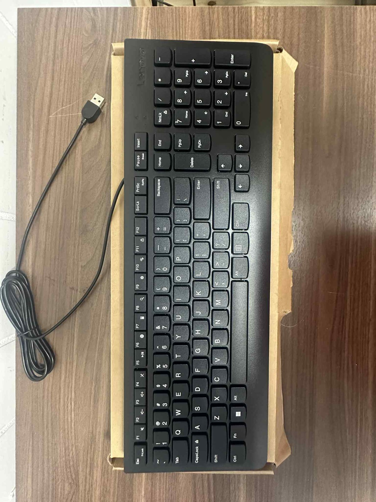 Lenovo EKB-536A USB Wired Keyboard Mint