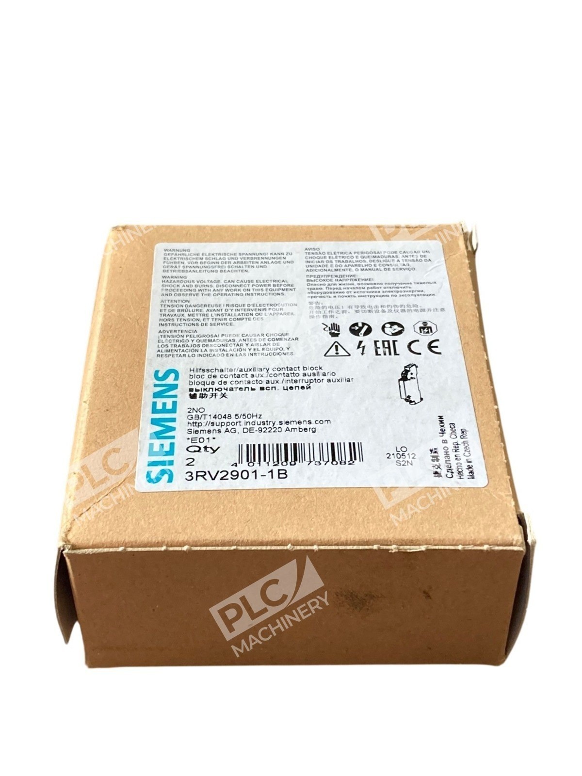 3RV2901-1B - Siemens - Lateral Auxiliary Switch Block