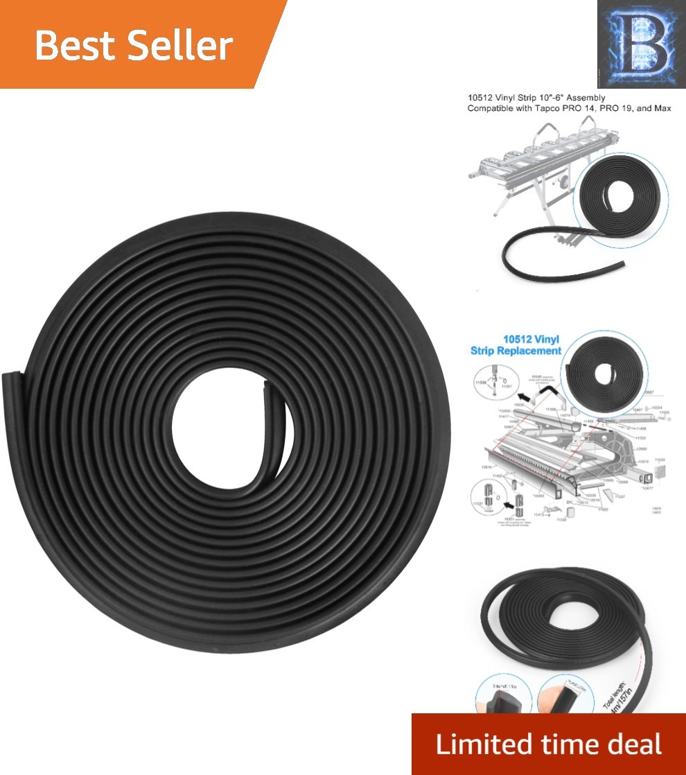 Vinyl Strip 10'-6" for Tapco PRO 14, 19, Maximum Siding Brake
