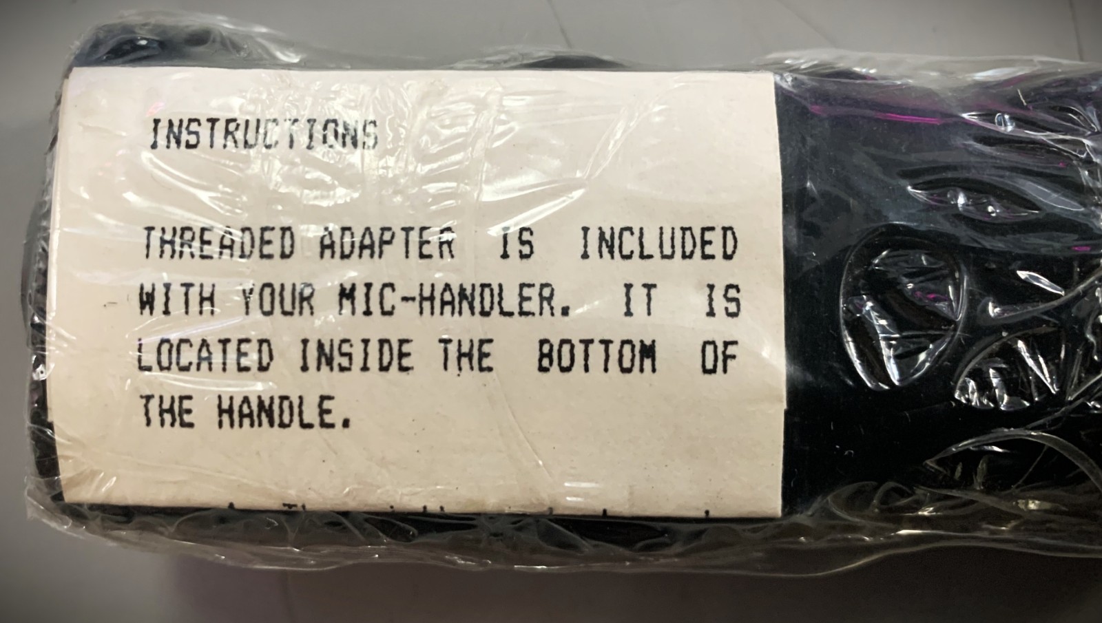 Mic-Eze Mic-Handler (NOS) Perfect for video interviews !