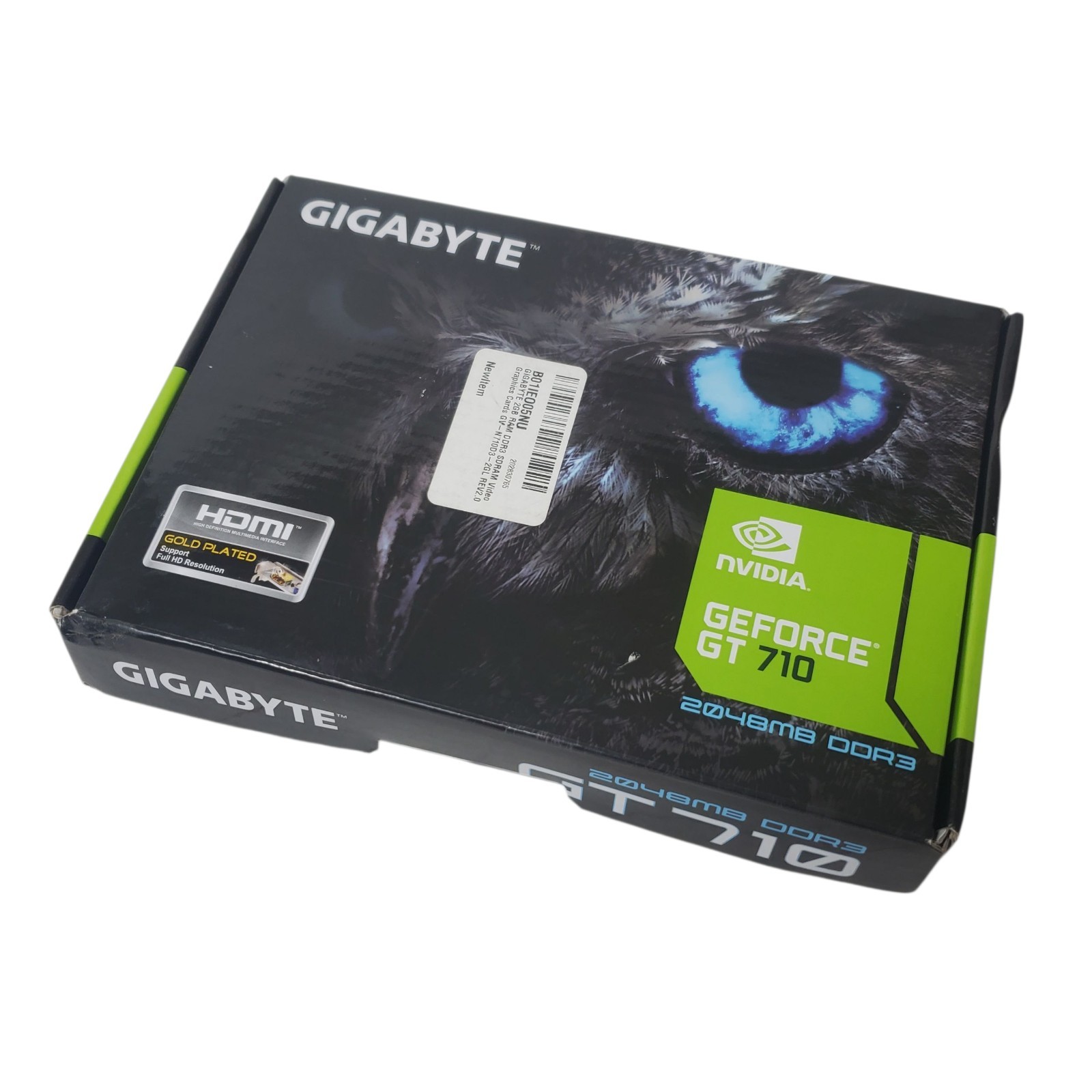 New MSI GeForce GT 710 2GB DDR3 Graphics Card (GT 710 2GD3H LP) NVIDIA