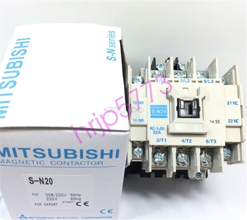 S-N20 SN20 Mitsubishi Magnetic Contactor In Box lc