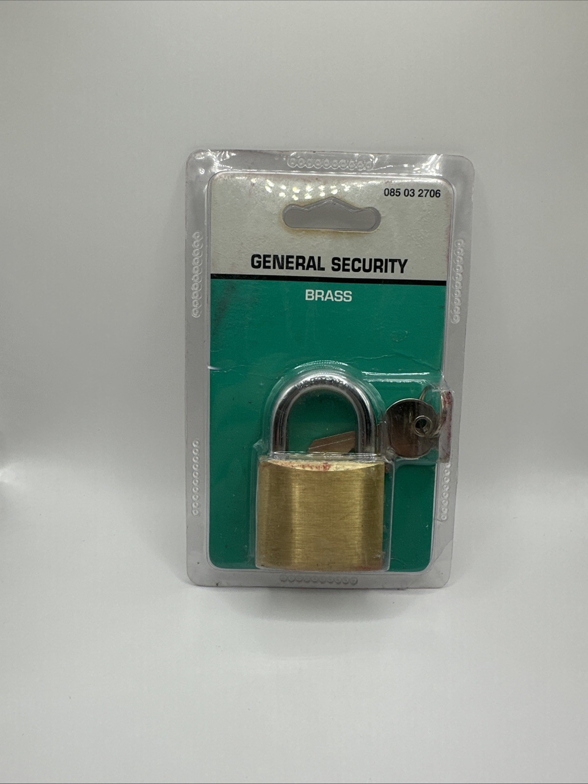 General security brass padlock Brand new