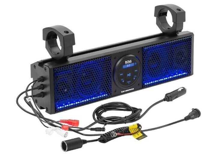 BOSS AUDIO SYSTEMS SB18BRGB BLUETOOTH 18" AMPLIFIED SOUND BAR Multicolor Lights