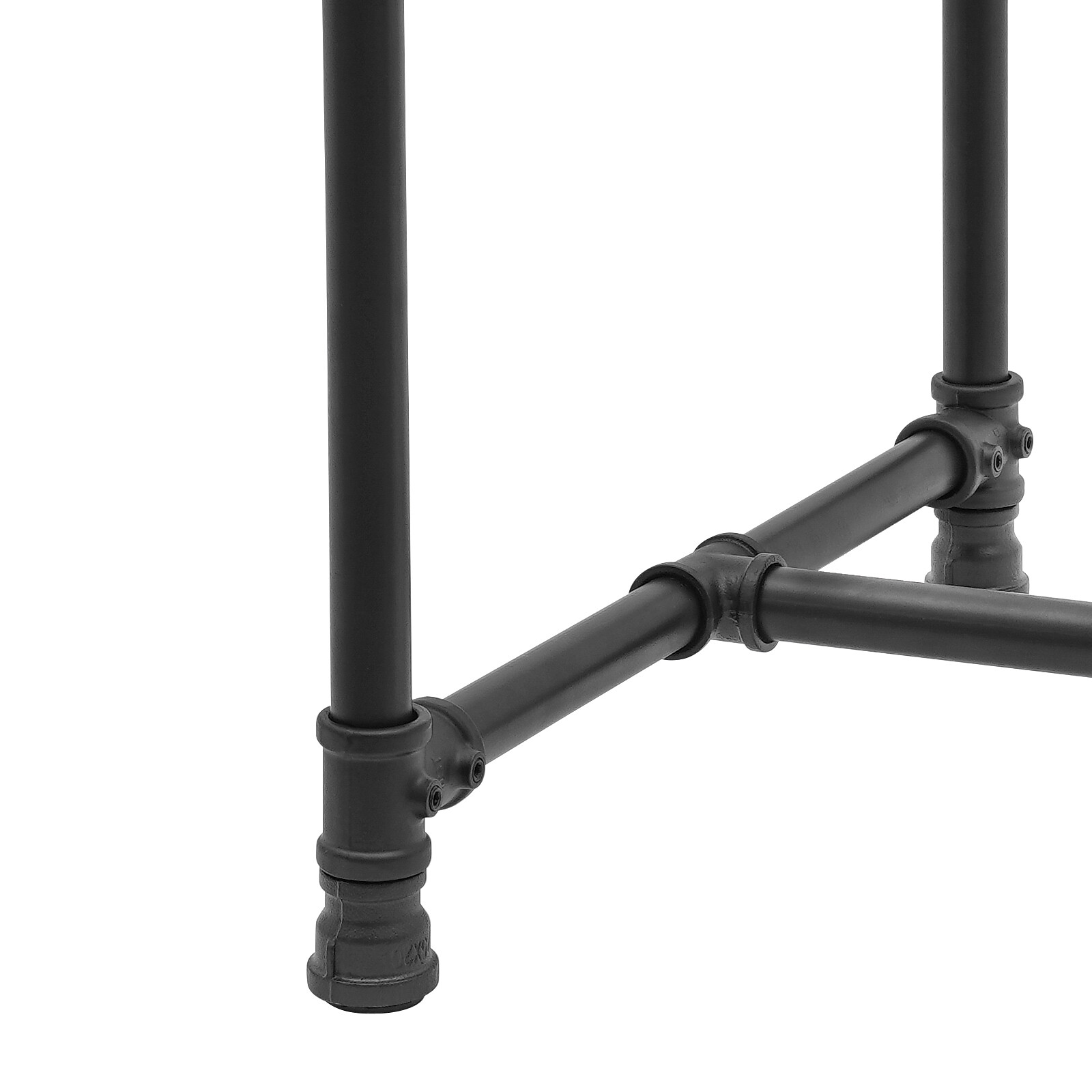 Table Legs Set of 2 Metal Desk Leg 28-Inch Dining Table Legs Industrial Black