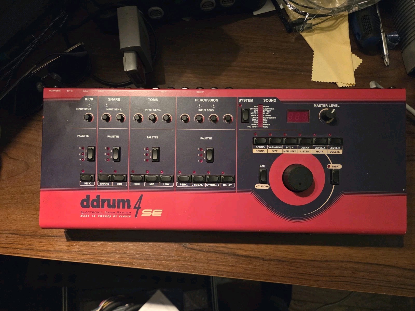 ddrum 4 SE Electronic Drum Trigger Module / Brain - Zero Latency - TESTED