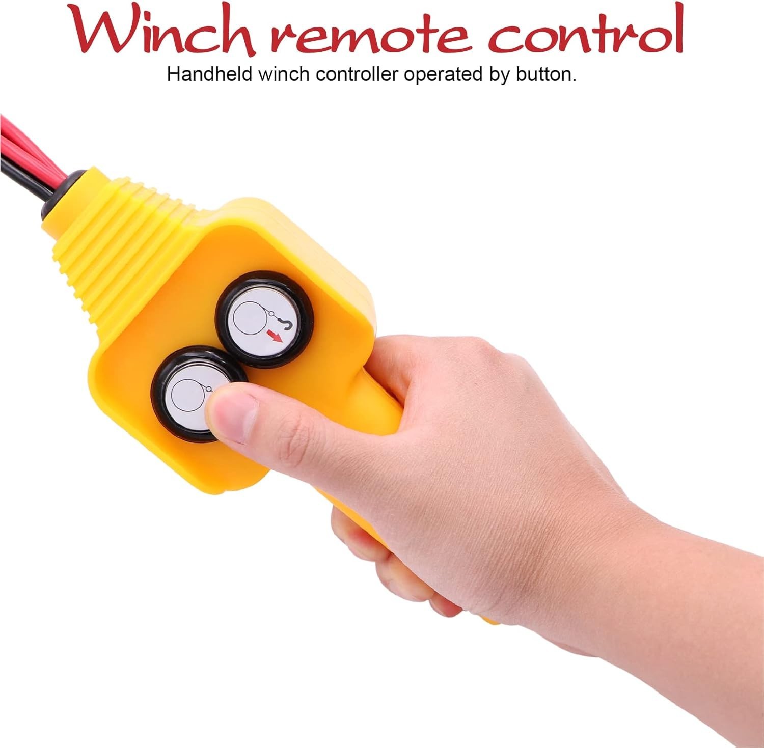 Winch Replacement Hand Control - 12V 1500-5000lbs for Easy Installation