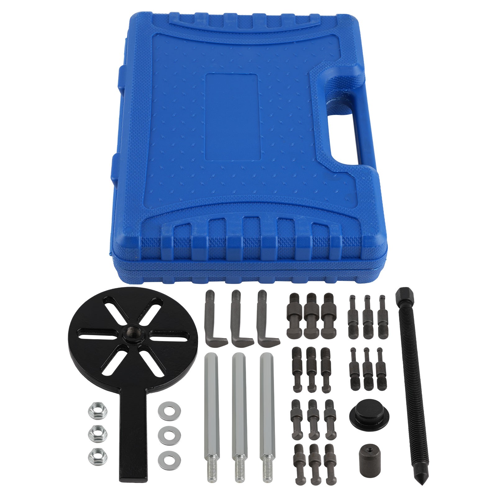 21 in1 Bearing Disassembly Puller Inner Hole Removal Tool Three-jaw Puller Set