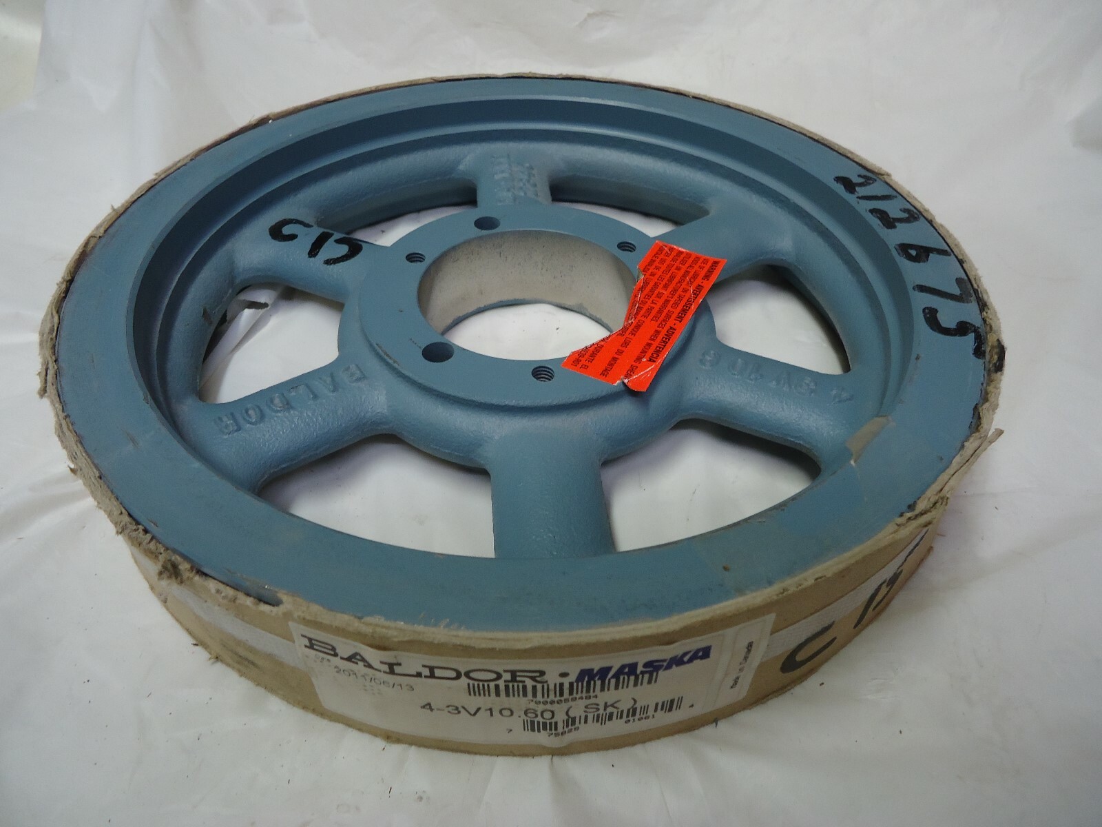 BALDOR 4-3V10.60(SK) SHEAVE "New"