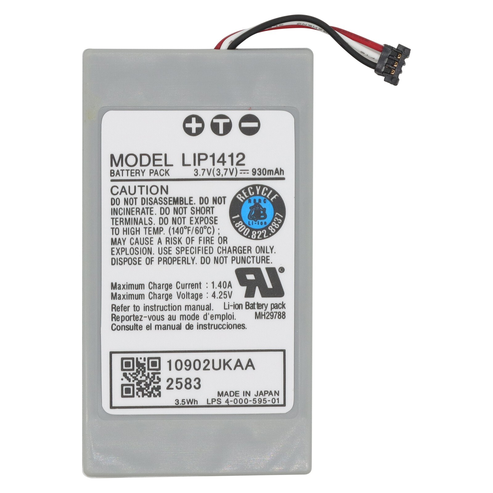 NEW Sony PSP GO PSP-N100 N1000 N1001 N1004 NA1006 LIP1412 Battery Replacement