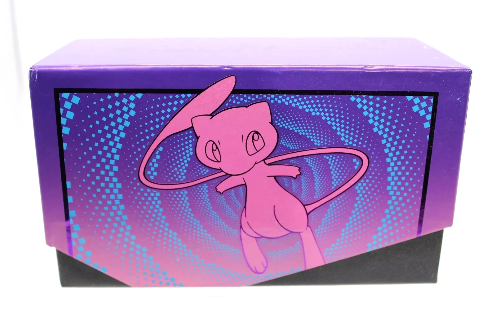 Mew Pokemon Card Storage Box - Holds up to 500 Cards - Pink/Purple/Black