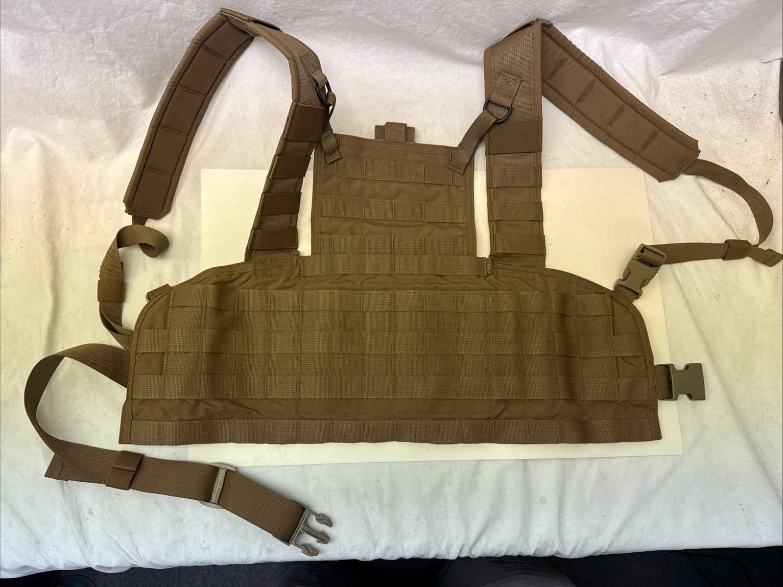 RARE Velocity System Mayflower RRV 500D Chest Rig Vest Coyote Brown CIA SAD NSA