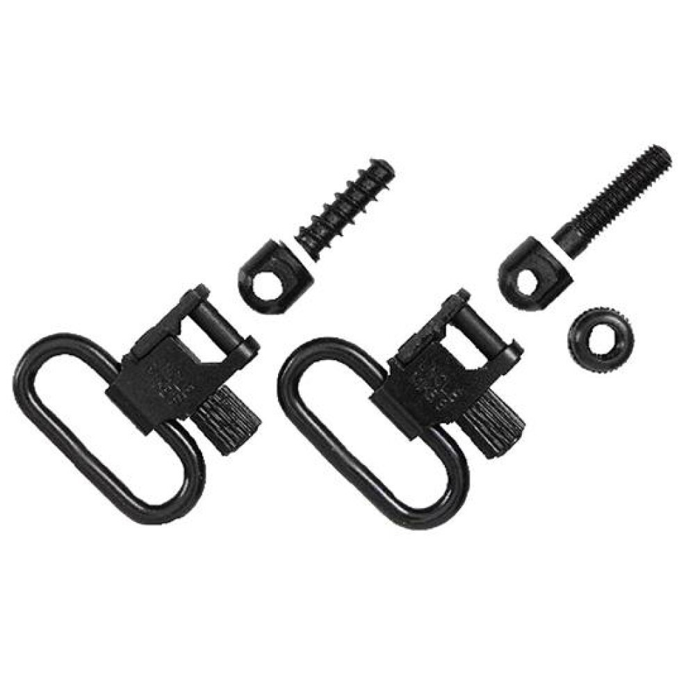 Uncle Mike’s Quick Detachable Sling Super Swivels - 1" - 10012 - NEW