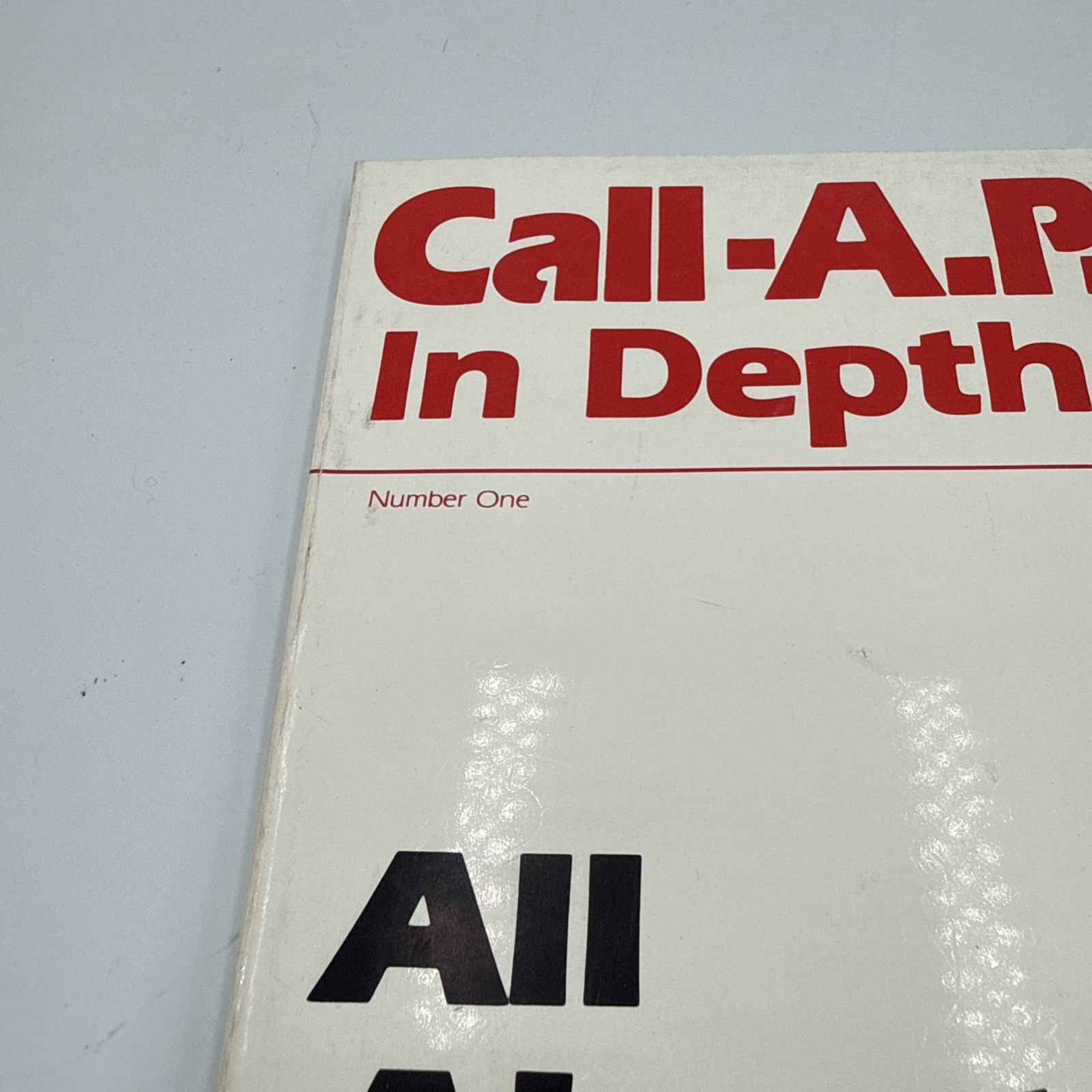 Call A.P.P.L.E In Depth All About Applesoft #1 Apple Pugetsound Program Library