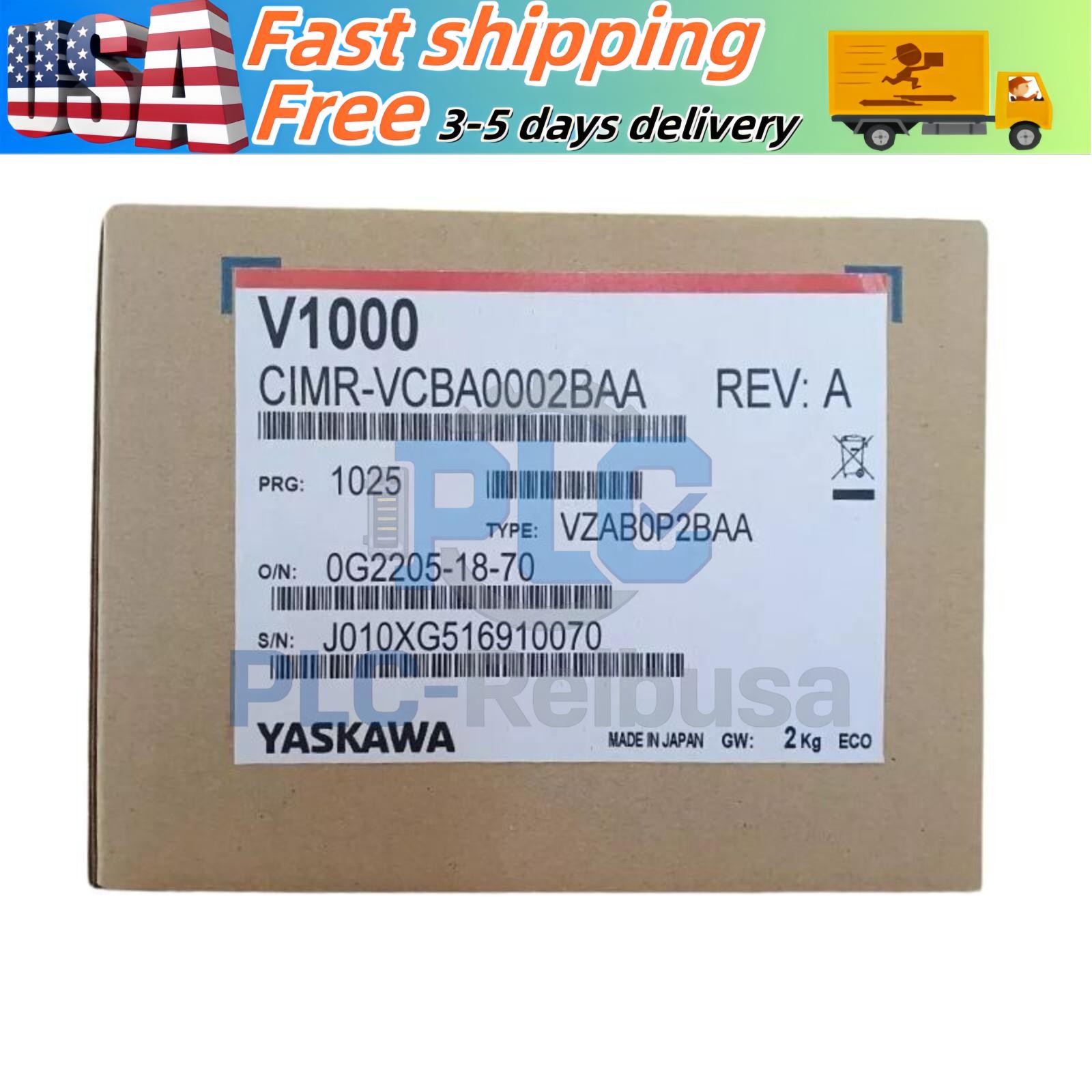 NEW Yaskawa CIMR-VCBA0002BAA Inverter In Stock