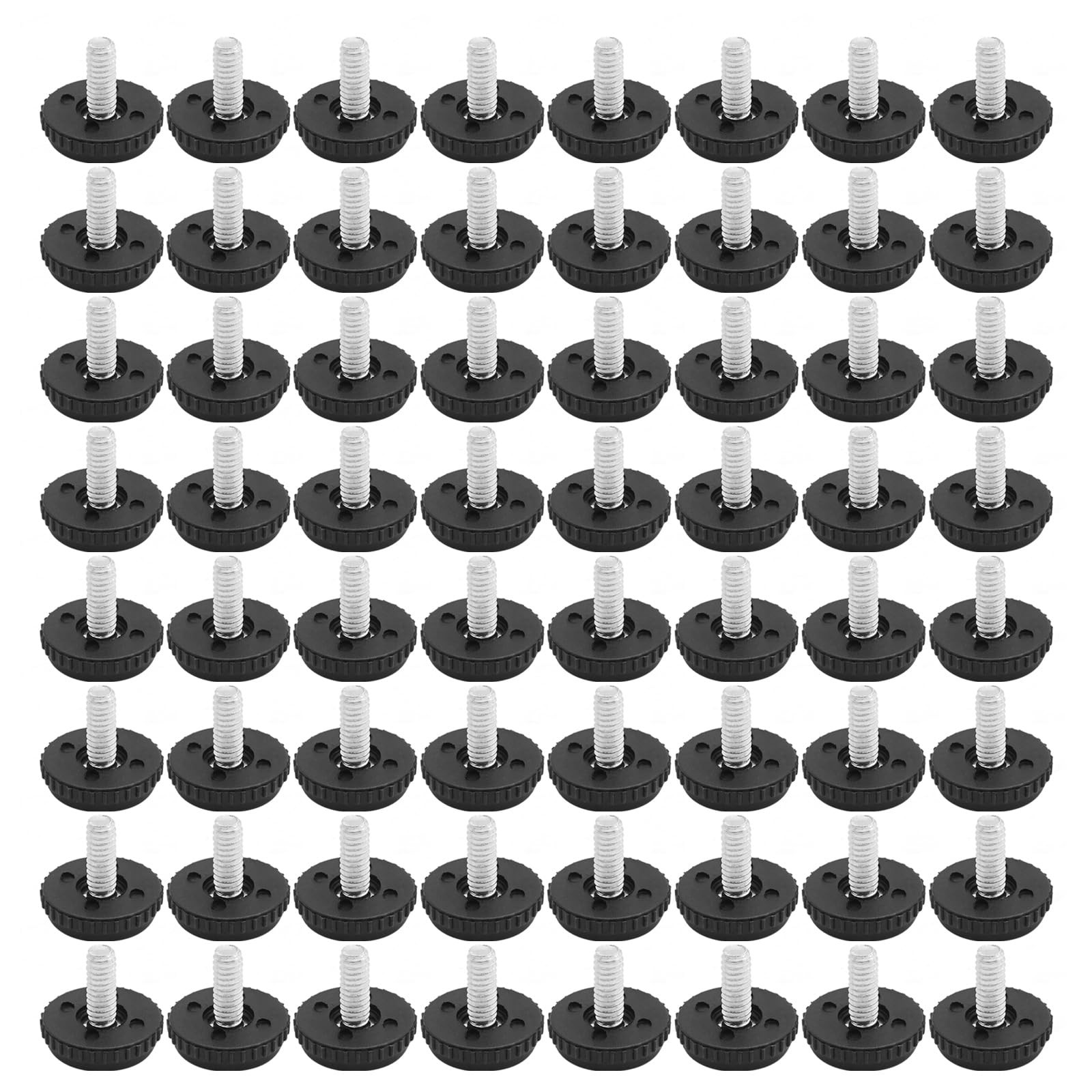LIDSCURA 1/4-20 Stainless Steel Adjustable Furniture Feet Screw in Chair Leve...
