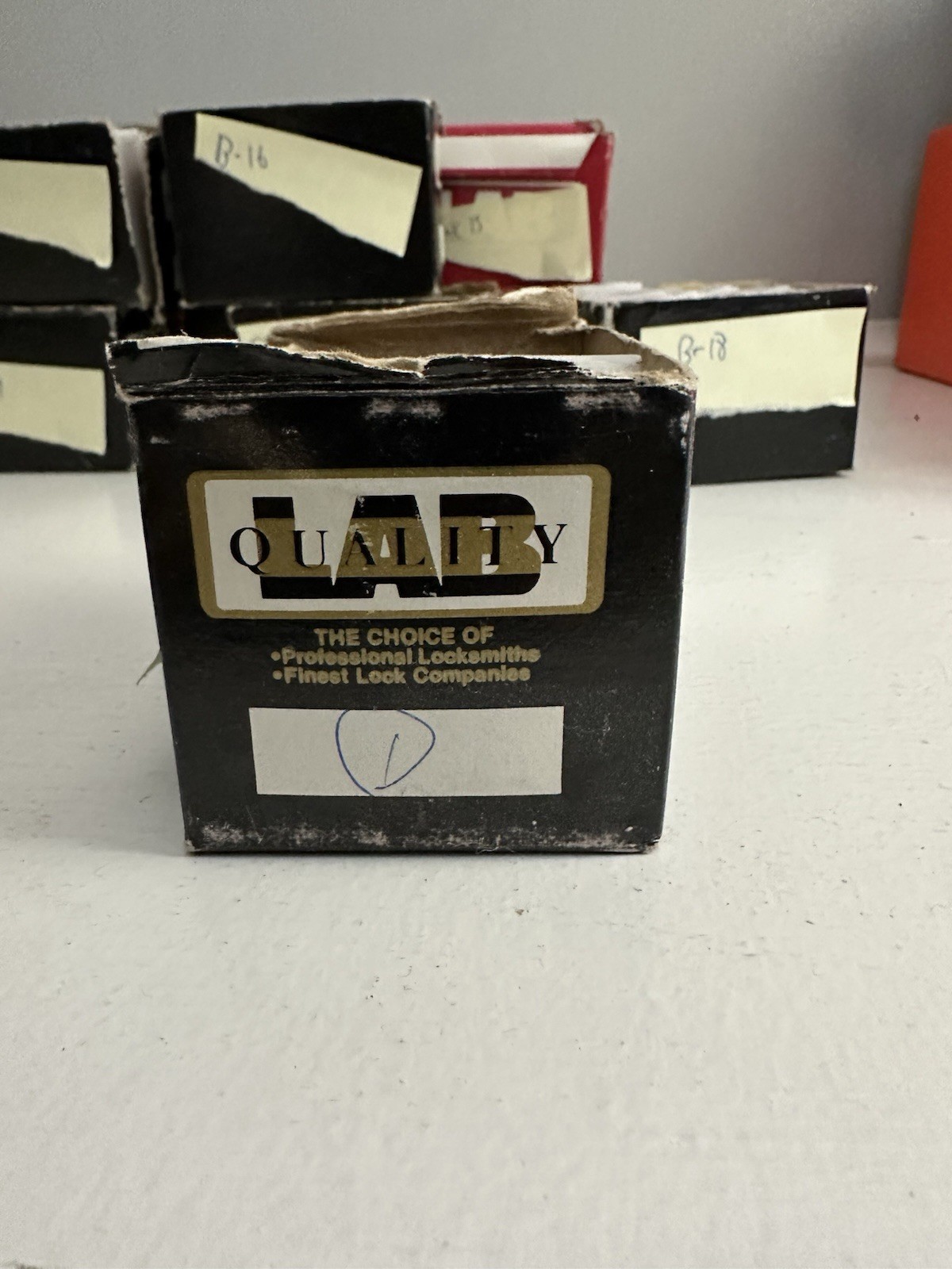 Variety Pack LAB Professional Quality Lock Tumbler Pins - 200qty - USED BOX# 6