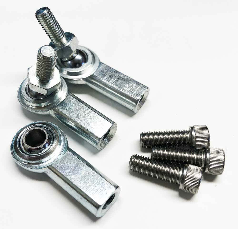 Cross Valve Hydraulics FEL Joystick Rod-end set 1A9347 1A9348 1/4-28