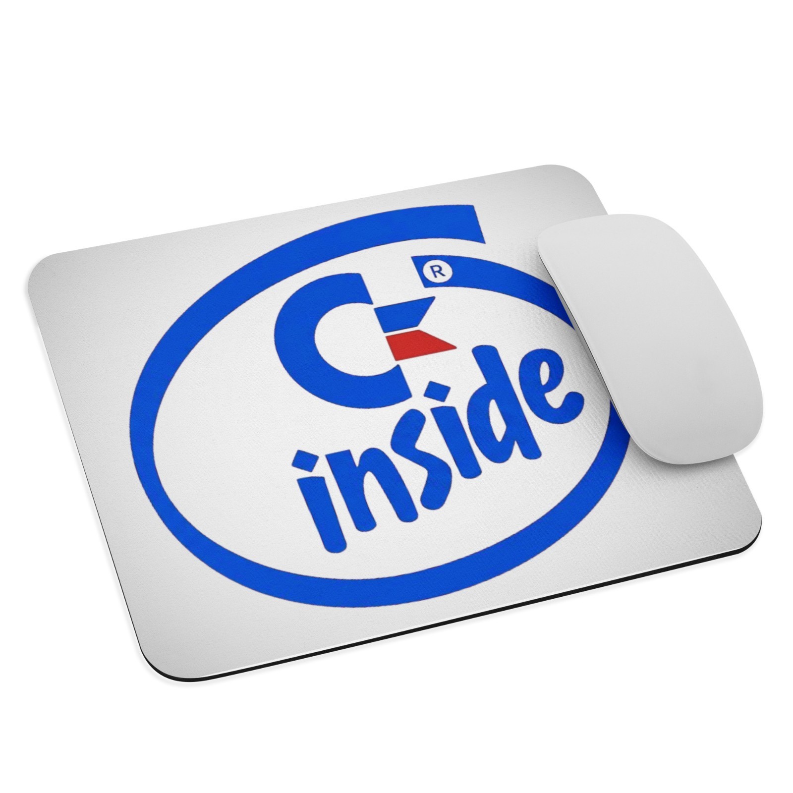 Retro Commodore Inside Mouse Pad - Classic 8-Bit Nostalgia Geek Gift Geeky Humor