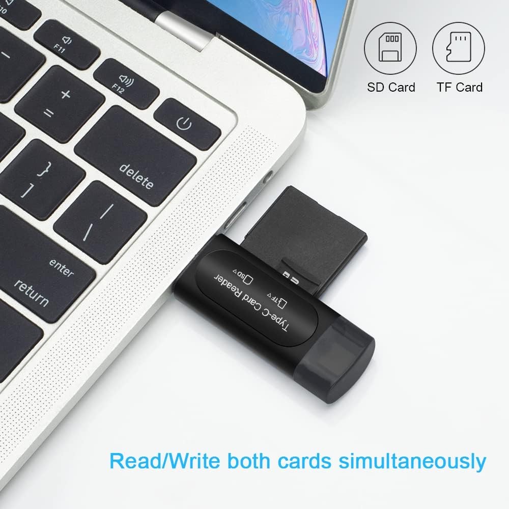 Card Reader USB 3.0 Type C Micro SD TF OTG Smart Memory Adapter Laptop Computer