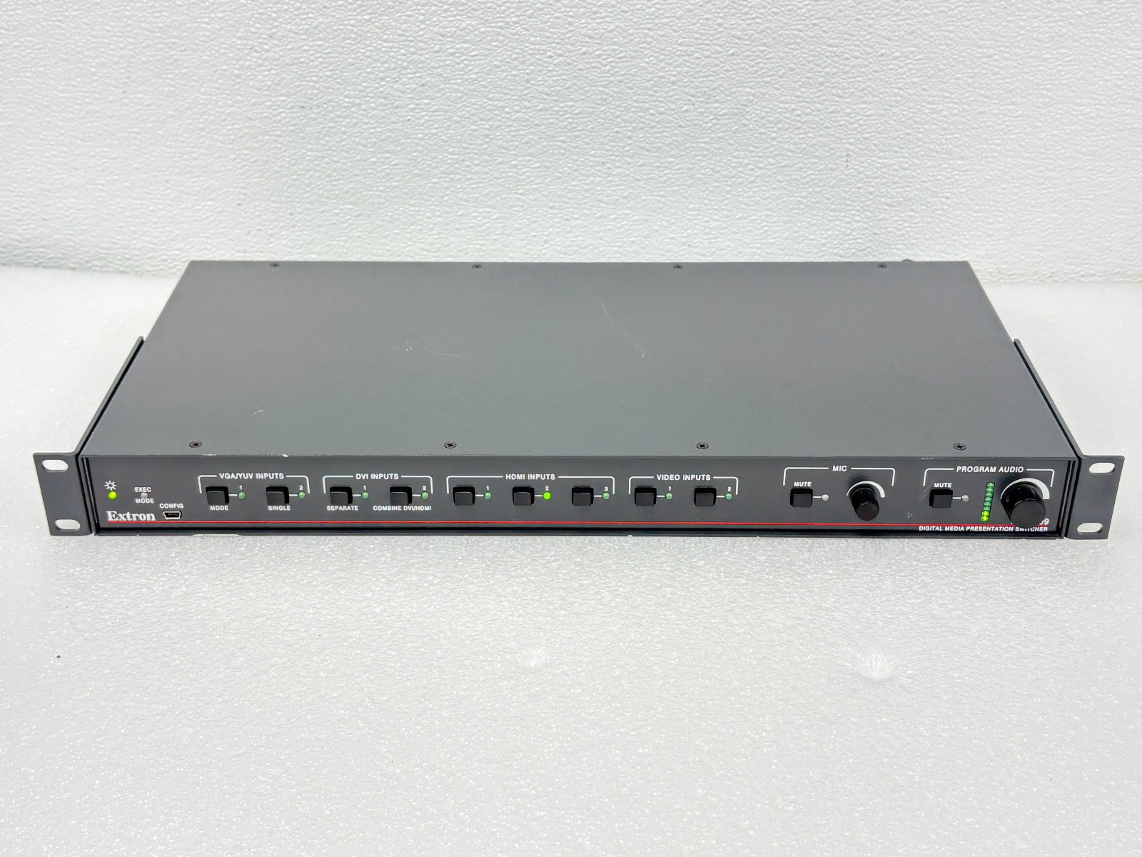 Pre Owned | Extron MPS 409 HD Digital Media Presentation Switcher Unit w Pwr Crd