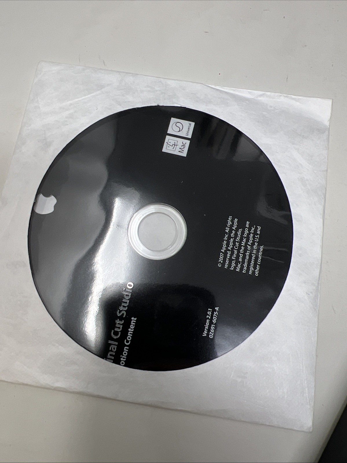 Apple Final Cut Studio 2 UPG from FCS, Software(Discs), Manuals Serial Numbers