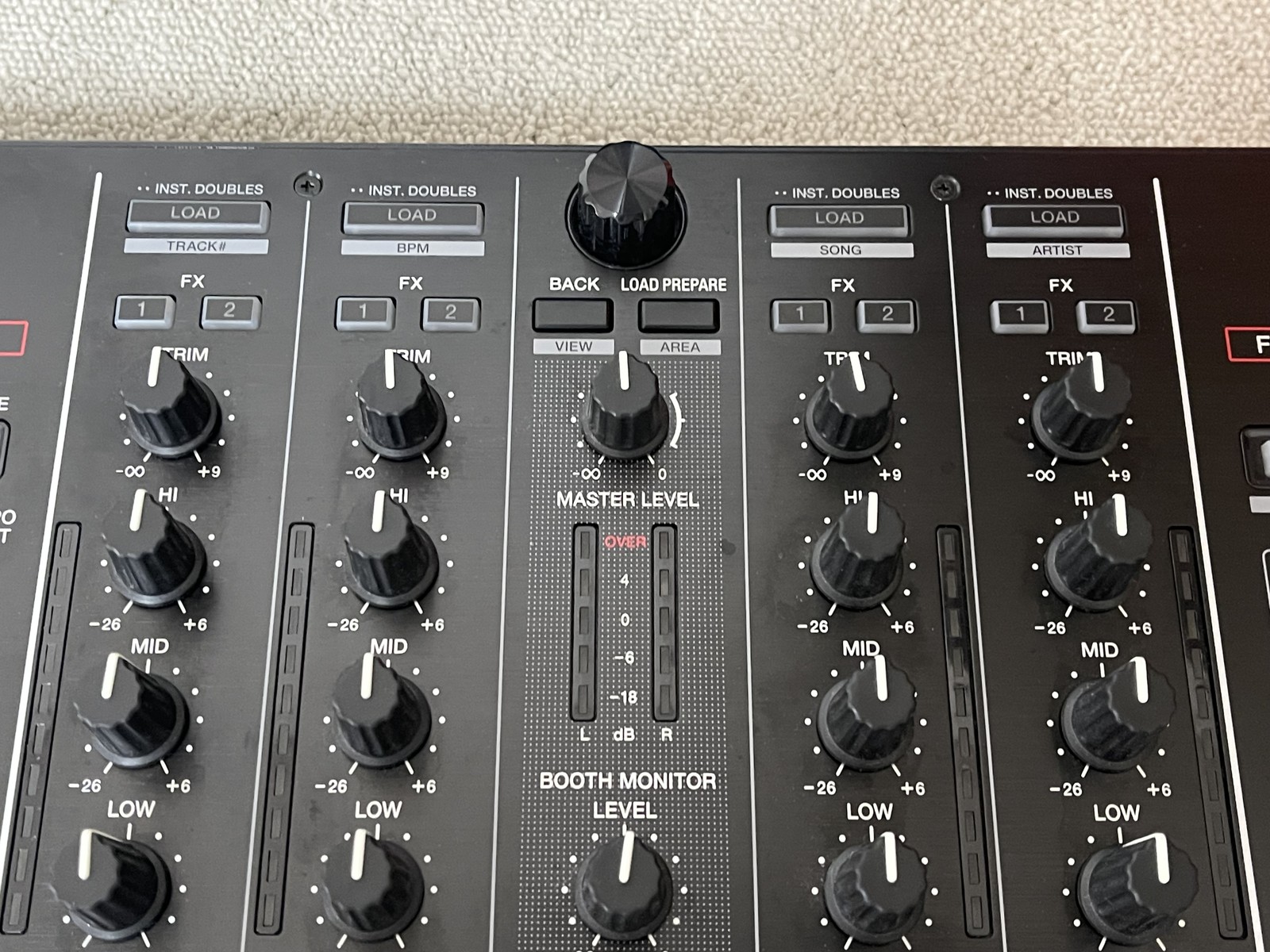 Pioneer DDJ-SX Serato DJ Controller Performance 4ch w/ AC Adapter Tested